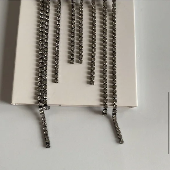 NWT Zara Jewel Strand Earrings - Picture 6 of 9